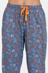 Zivame Looney Tunes Knit Cotton Pyjama Set - Medieval Blue — thumbnail 6